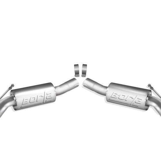 Borla 10-11 Chevy Camaro SS Coupe/Convertible 6.2L 8cyl SS S-Type Exhaust (REAR SECTION ONLY)-Axle Back-Borla-BOR11801-SMINKpower Performance Parts