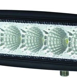 Hella Value Fit Mini 6in LED Light Bar - Flood Beam Pedestal-Light Bars & Cubes-Hella-HELLA357203001-SMINKpower Performance Parts