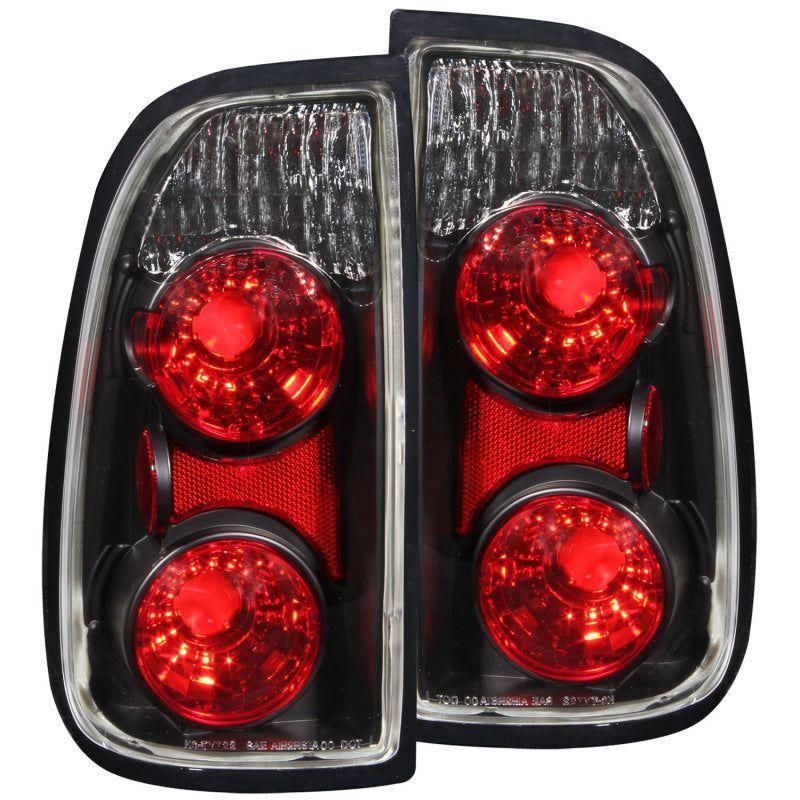 ANZO 2000-2006 Toyota Tundra Taillights Black (Regular &amp; Access Cab Models Only)-Tail Lights-ANZO-ANZ211126-SMINKpower Performance Parts