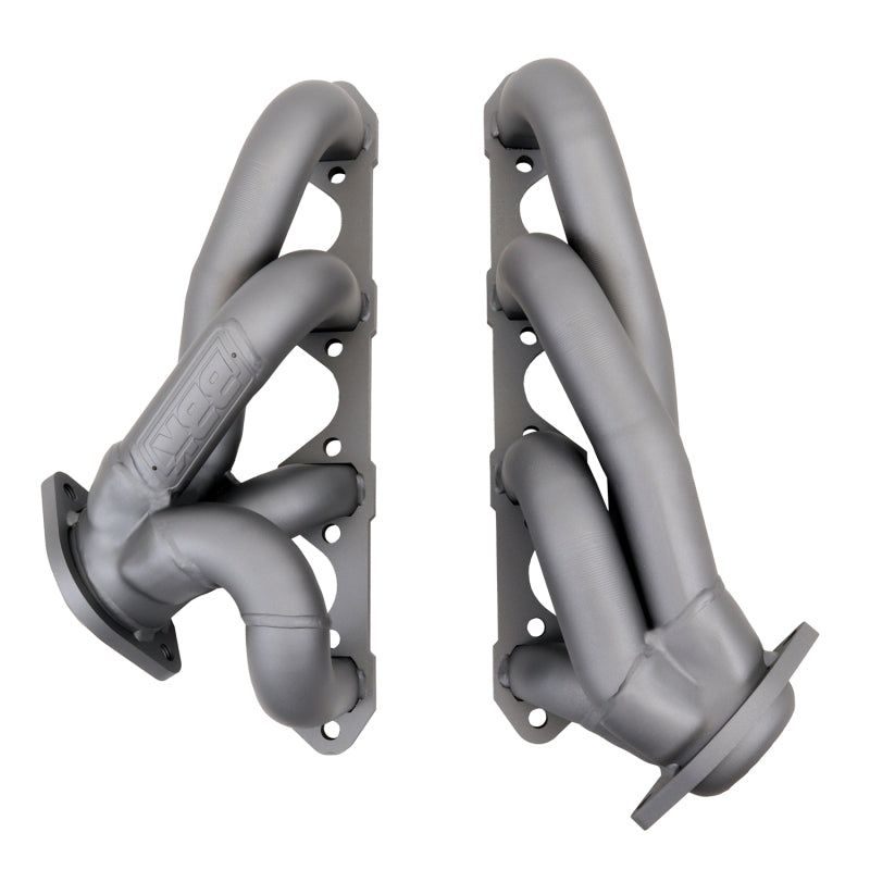 BBK 87-95 Ford F150 Truck 5.0 302 Shorty Unequal Length Exhaust Headers - 1-5/8 Titanium Ceramic - SMINKpower Performance Parts BBK3510 BBK