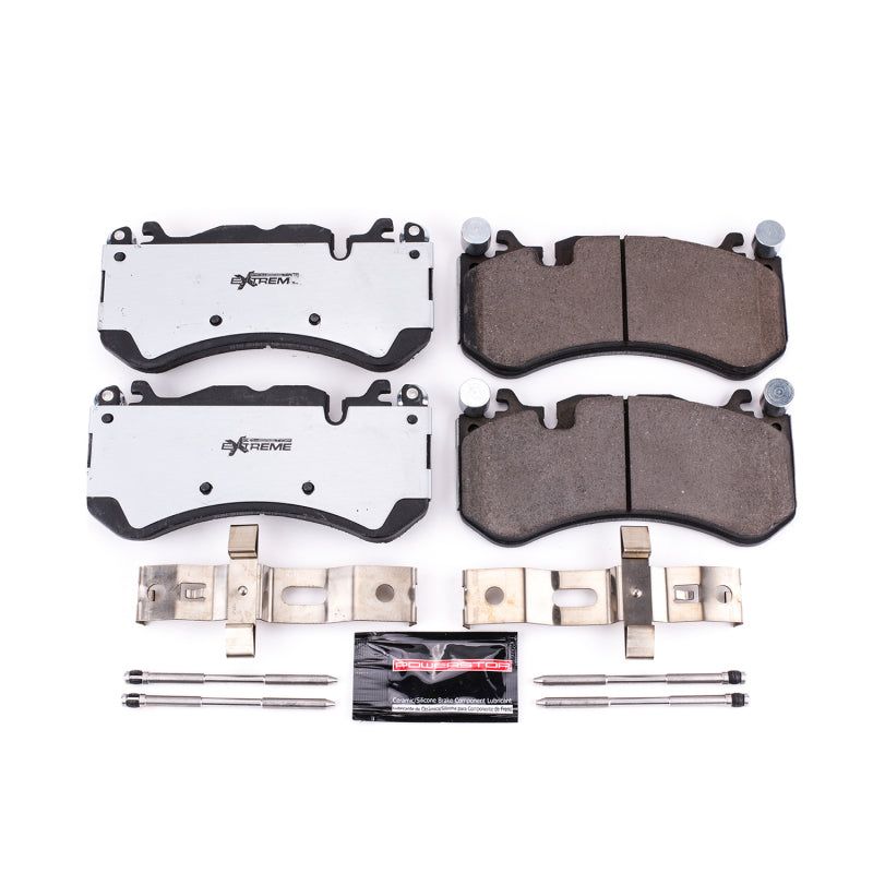 Power Stop 14-18 Audi RS7 Front Z26 Extreme Street Brake Pads w/Hardware - SMINKpower Performance Parts PSBZ26-1291 PowerStop