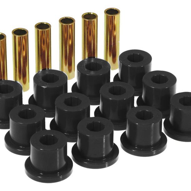 Prothane 67-87 GM Rear Spring & Shackle Bushings (w/ 1.5in Bushings) - Black-Bushing Kits-Prothane-PRO7-1001-BL-SMINKpower Performance Parts