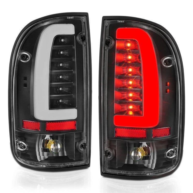 ANZO 95-00 Toyota Tacoma LED Taillights Black Housing Clear Lens (Pair)-Tail Lights-ANZO-ANZ311353-SMINKpower Performance Parts