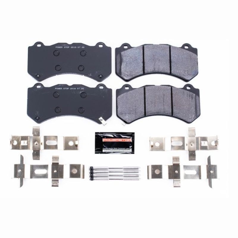 Power Stop 16-19 Cadillac ATS Front Track Day Brake Pads-Brake Pads - Racing-PowerStop-PSBPST-1405-SMINKpower Performance Parts