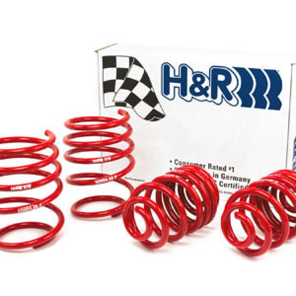 H&R 01-06 BMW 325Ci Cabrio/330Ci Cabrio E46 Race Spring (w/Sport Suspension)-Lowering Springs-H&R-HRS50484-88-SMINKpower Performance Parts
