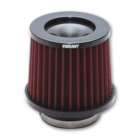 Vibrant The Classic Performance Air Filter (5.25in O.D. Cone x 5in Tall x 4.5in inlet I.D.)-Air Filters - Universal Fit-Vibrant-VIB10926-SMINKpower Performance Parts