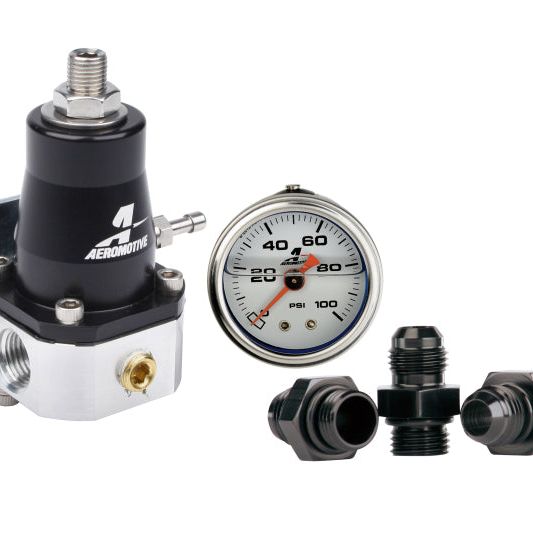 Aeromotive Regulator and Fitting Kit-Fuel Pressure Regulators-Aeromotive-AER13130-SMINKpower Performance Parts