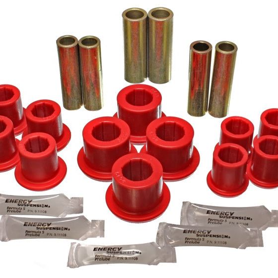 Energy Suspension 97-03 Ford F100/F150/F250 2WD Rear Rear Leaf Spring Bushing Set - SMINKpower Performance Parts ENG4.2150R Energy Suspension