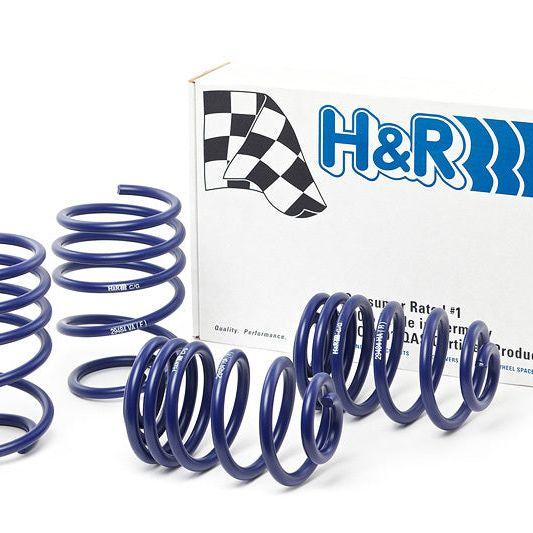 H&R 99-05 BMW 323Ci/323i/325Ci/325i/328Ci/328i/330Ci/330i E46 Sport Spring (w/Sport Susp.)-Lowering Springs-H&R-HRS29484-SMINKpower Performance Parts