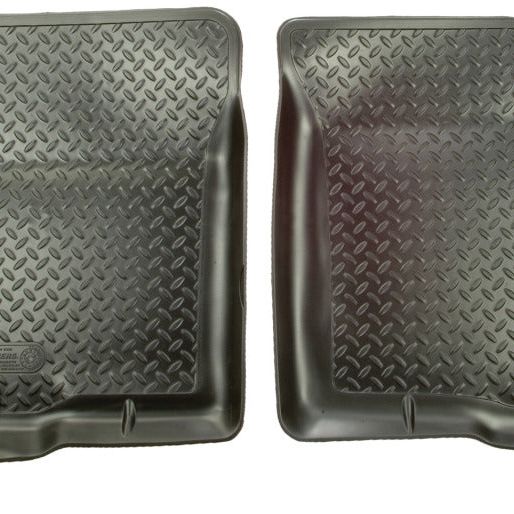 Husky Liners 00-04 Toyota Tundra/01-04 Toyota Sequoia Classic Style Black Floor Liners-Floor Mats - Rubber-Husky Liners-HSL35551-SMINKpower Performance Parts