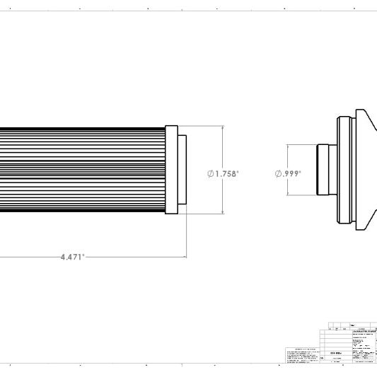Aeromotive Marine AN-12 Fuel Filter - 100 Micron - SS Element-Fuel Filters-Aeromotive-AER12309-SMINKpower Performance Parts