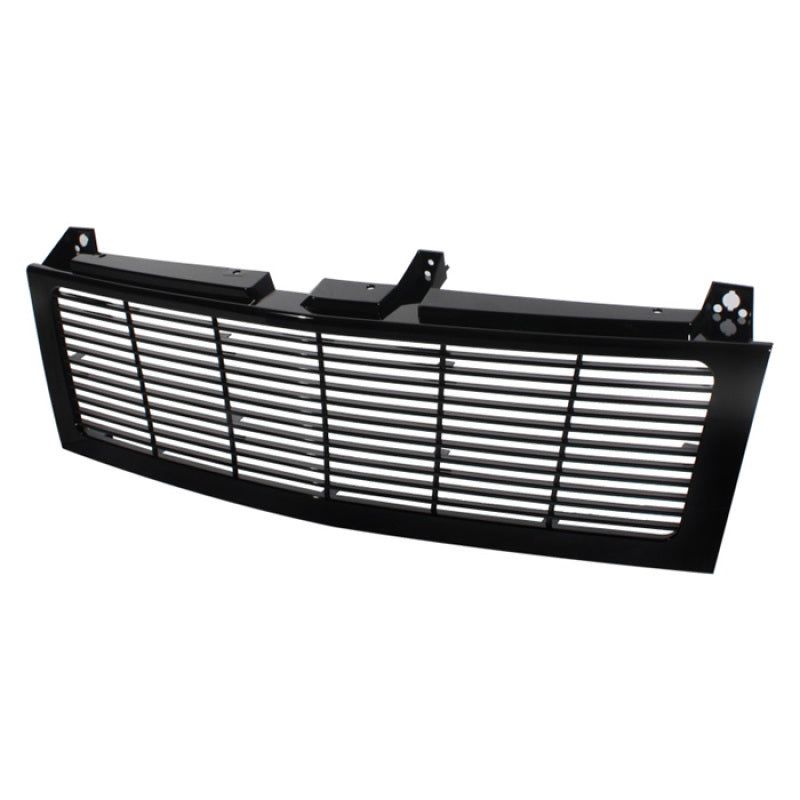 Xtune Chevy Silverado 1500/2500/3500 99-02 Horizontal Front Grille Black GRI-SP-CS99-CT-H-BK-Headlights-SPYDER-SPY5017116-SMINKpower Performance Parts