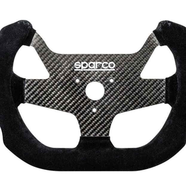 Sparco Steering Wheel F10C Carbon Suede Black - SMINKpower Performance Parts SPA015PC270SSN SPARCO