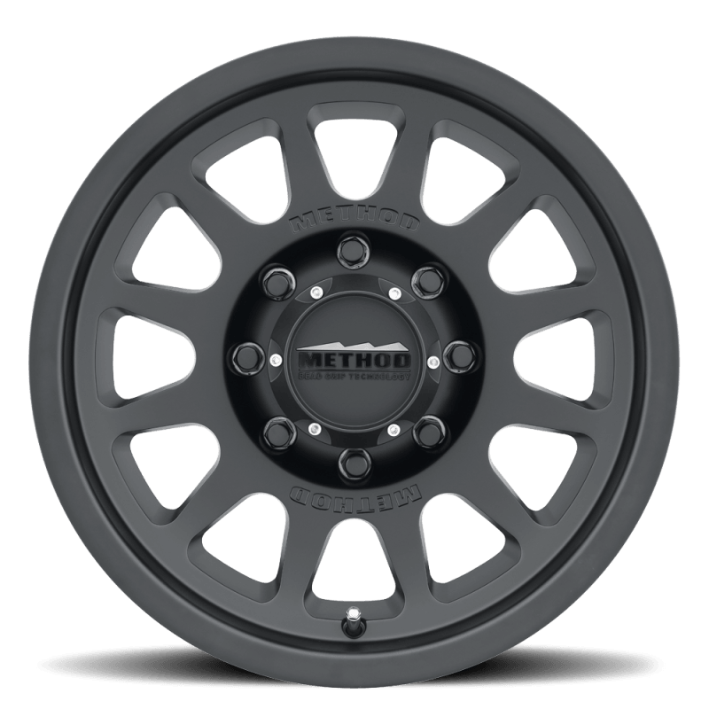 Method MR703 17x8.5 0mm Offset 8x6.5 130.81mm CB Matte Black Wheel - SMINKpower Performance Parts MRWMR70378580500 Method Wheels