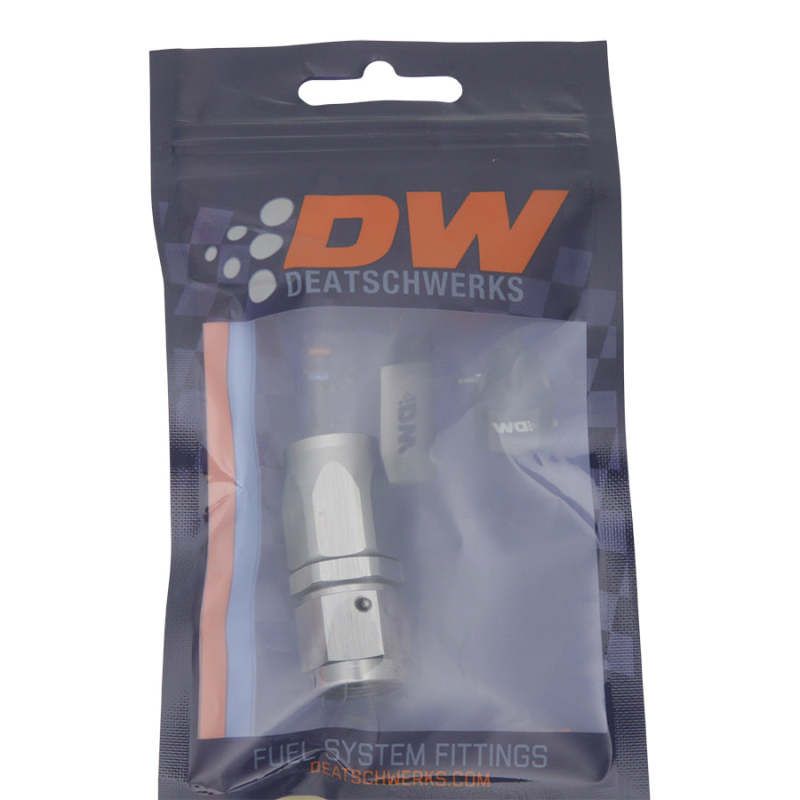 DeatschWerks 6AN Female Swivel Straight Hose End CPE-Fittings-DeatschWerks-DWK6-02-0801-SMINKpower Performance Parts