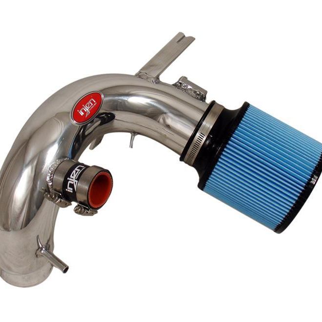 Injen 09-11 Mitsubishi Ralliart 2.0L 4cyl Turbo Polished Tuned Short Ram Intake System w/ MR Tech-Cold Air Intakes-Injen-INJSP1839P-SMINKpower Performance Parts