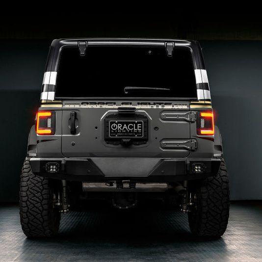 Oracle 2018+ Jeep Wrangler Rubicon/Sport LED Flush Mount Tail Light - Tinted - SMINKpower Performance Parts ORL5884-504-T ORACLE Lighting