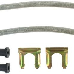 StopTech 89-98 Nissan 240SX (300ZX Upgrade) Rear Stainless Steel Brake Lines-Brake Line Kits-Stoptech-STO950.42510-SMINKpower Performance Parts