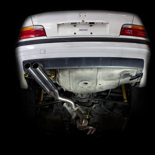 ISR Performance Series II - EP Dual Rear Section Only - BMW E36 - SMINKpower Performance Parts ISRIS-S2RO-EPD-E36 ISR Performance