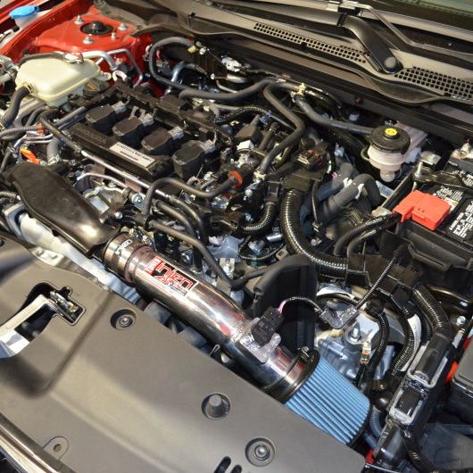 Injen 17-20 Honda Civic Si L4 1.5L Turbo Black SP Short Ram Intake - SMINKpower Performance Parts INJSP1584BLK Injen