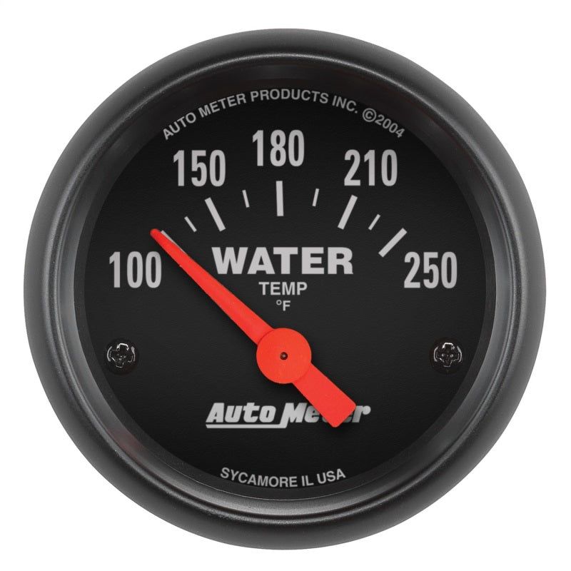 Autometer Z-Series 52mm 100-250 Degrees F. SSE Water Temp Gauge-Gauges-AutoMeter-ATM2635-SMINKpower Performance Parts