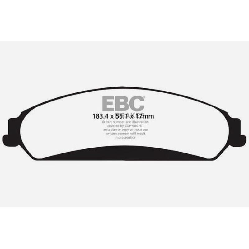 EBC 11+ Chrysler 300C 5.7 Yellowstuff Front Brake Pads-Brake Pads - Performance-EBC-EBCDP42139R-SMINKpower Performance Parts