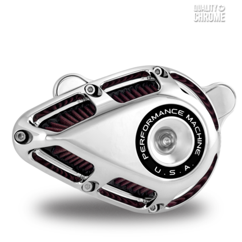 Performance Machine Jet Air Cleaner - Chrome-Air Filters - Direct Fit-Performance Machine-PFM0206-2112-CH-SMINKpower Performance Parts