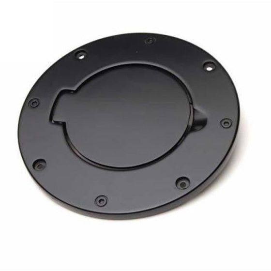 Rampage 1997-2006 Jeep Wrangler(TJ) Billet Style Gas Cover - Black-Fuel Caps-Rampage-RAM75006-SMINKpower Performance Parts
