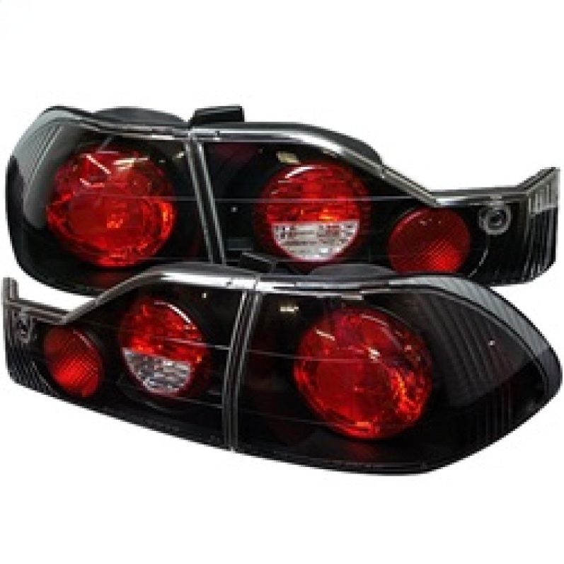 Spyder Honda Accord 98-00 4Dr Euro Style Tail Lights Black ALT-YD-HA98-BK-Tail Lights-SPYDER-SPY5004321-SMINKpower Performance Parts