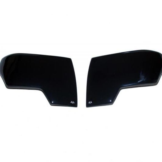 AVS 09-14 Ford F-150 Headlight Covers - Black-Light Covers and Guards-AVS-AVS37007-SMINKpower Performance Parts