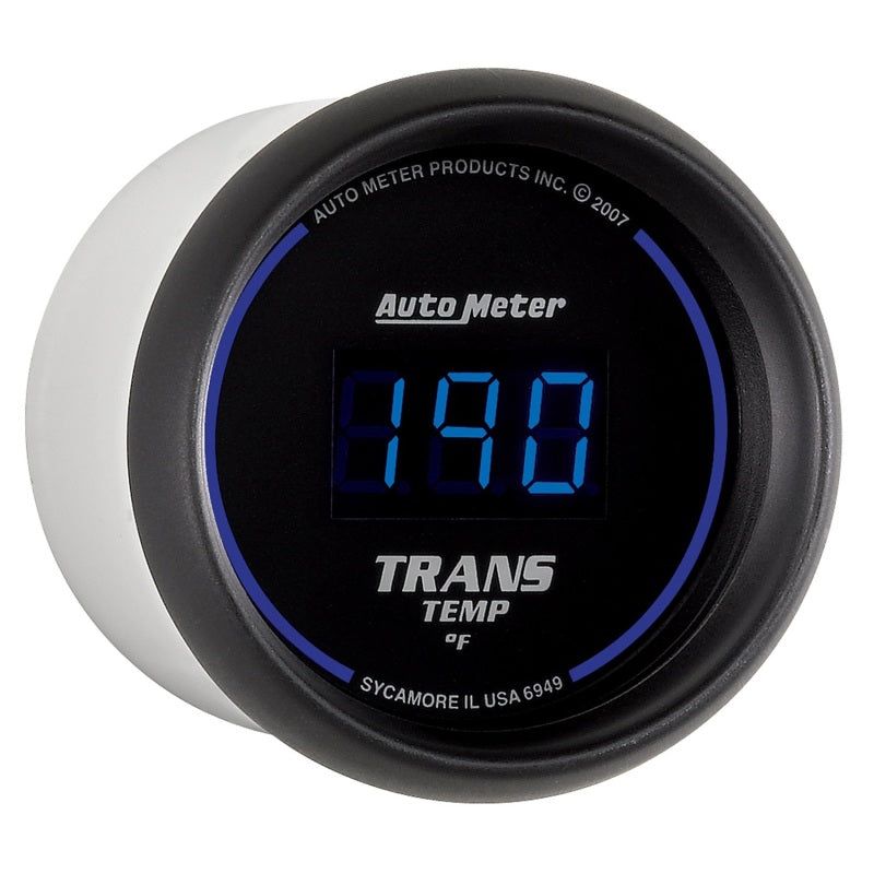 Autometer 52.4mm Black Digital Trans Temperature Gauge-Gauges-AutoMeter-ATM6949-SMINKpower Performance Parts