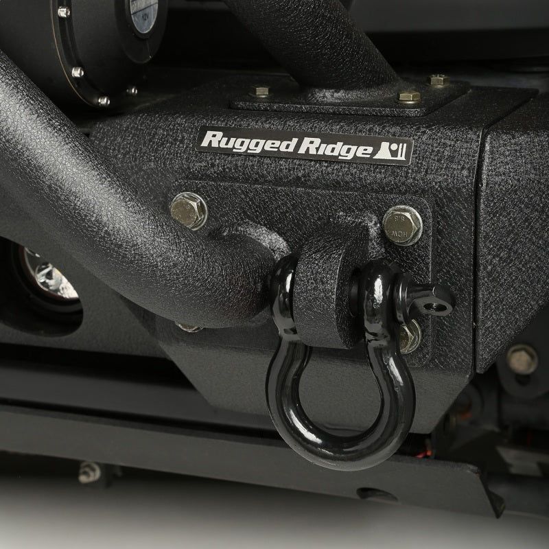 Rugged Ridge Black 9500lb 3/4in D-Ring - SMINKpower Performance Parts RUG11235.18 Rugged Ridge