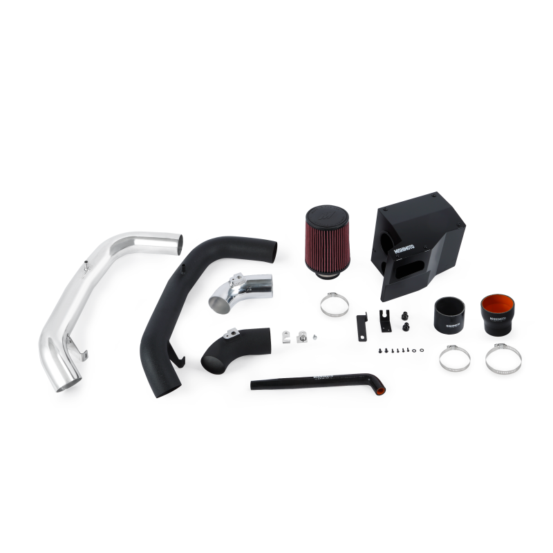 Mishimoto 13-16 Ford Focus ST 2.0L Performance Air Intake Kit - Polished-Cold Air Intakes-Mishimoto-MISMMAI-FOST-13P-SMINKpower Performance Parts