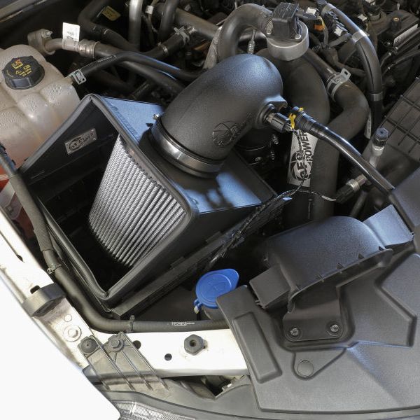 Rapid Induction Cold Air Intake System w/Pro Dry S Filter 19-20 Ford Ranger L4 2.3L (t) - SMINKpower Performance Parts AFE52-10001D aFe