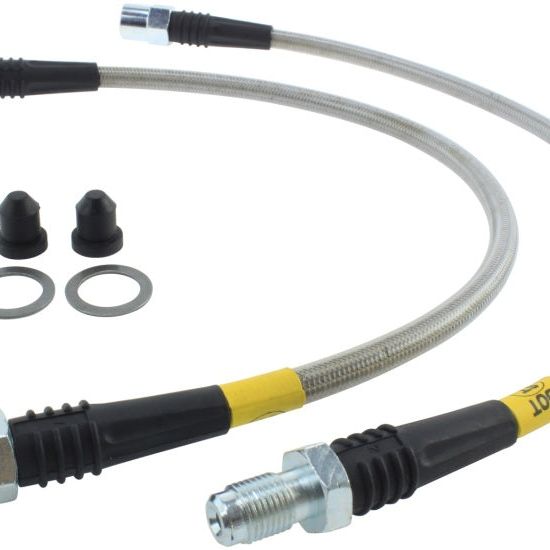 StopTech Stainless Steel Brake Line Kit - Front-Brake Line Kits-Stoptech-STO950.35005-SMINKpower Performance Parts