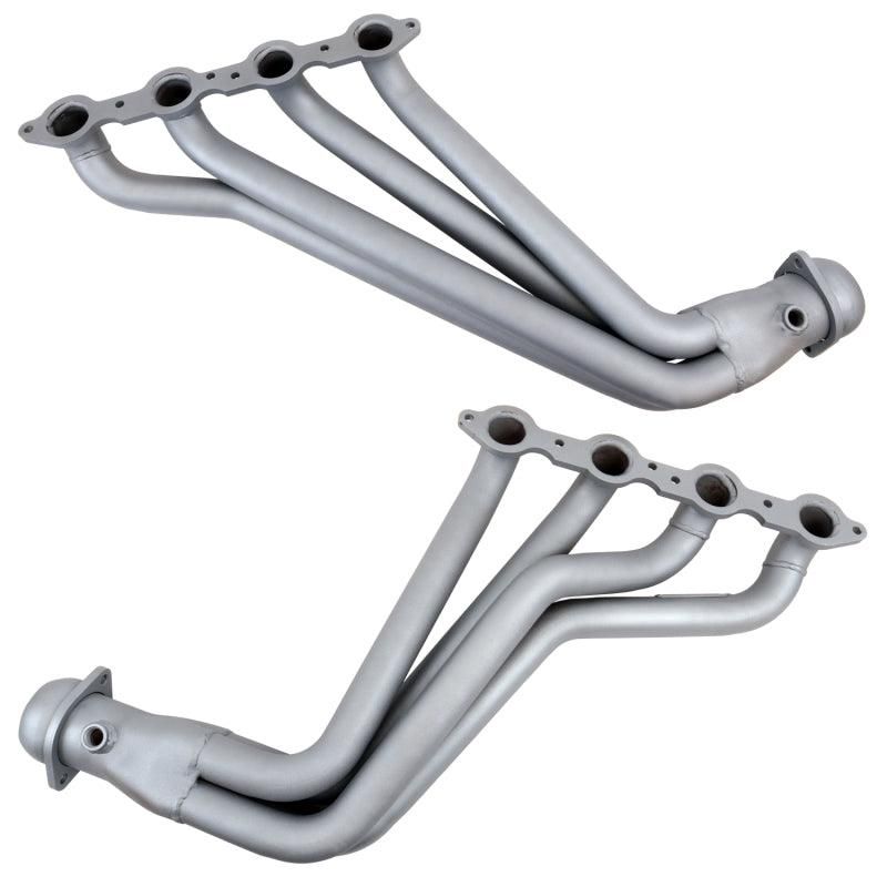 BBK 10-15 Camaro LS3 L99 Long Tube Exhaust Headers With Converters - 1-3/4 Chrome - SMINKpower Performance Parts BBK4021 BBK