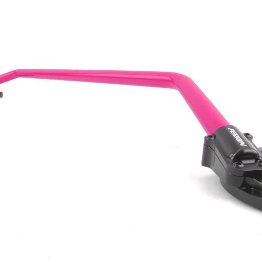 Perrin 02-07 Subaru Impreza (WRX/STi/RS/2.5i) / 04-08 Forester Front Strut Brace - Hyper Pink - SMINKpower Performance Parts PERPSP-SUS-052HP Perrin Performance