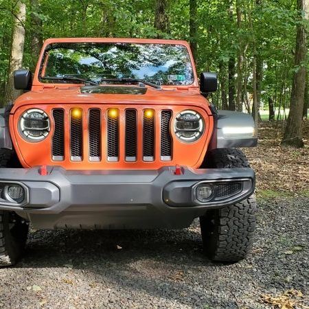 Oracle Pre-Runner Style LED Grille Kit for Jeep Gladiator JT - Amber - SMINKpower Performance Parts ORL5871-005 ORACLE Lighting
