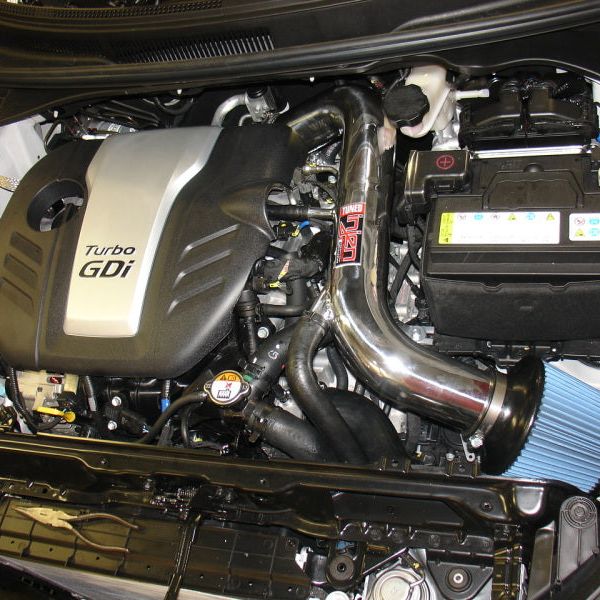 Injen 13 Hyundai Veloster Turbo 1.6L 4cyl Polished Short Ram Intake - SMINKpower Performance Parts INJIS1341P Injen