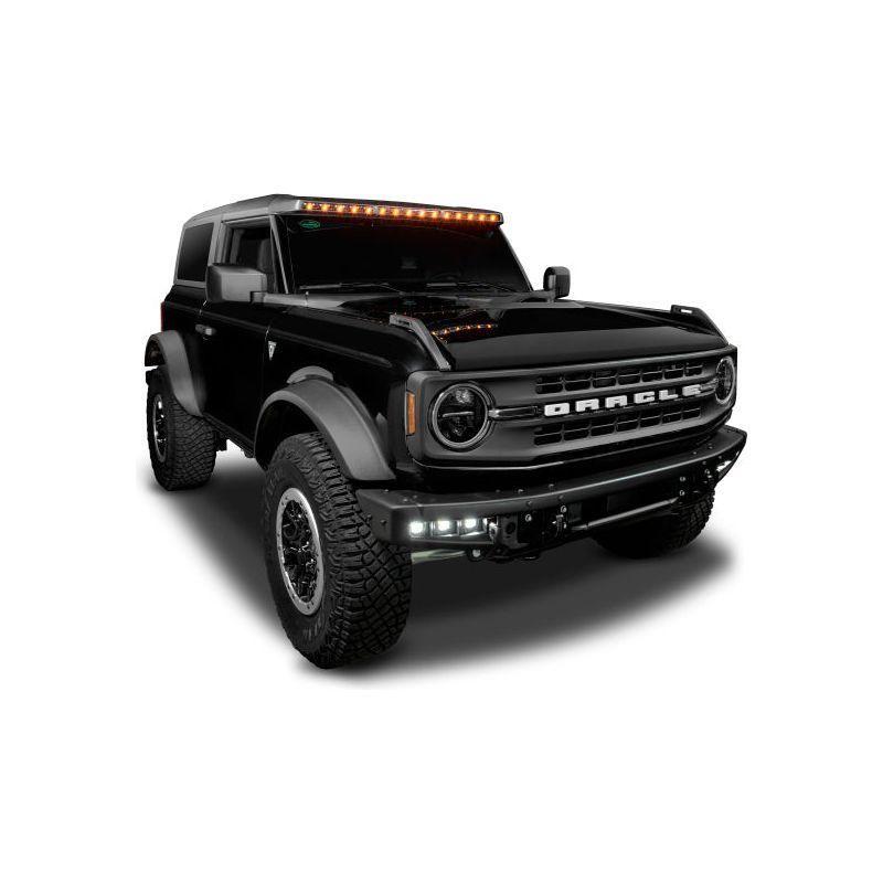 Oracle 2021+ Ford Bronco Integrated Windshield Roof LED Light Bar System - SMINKpower Performance Parts ORL5888-023 ORACLE Lighting