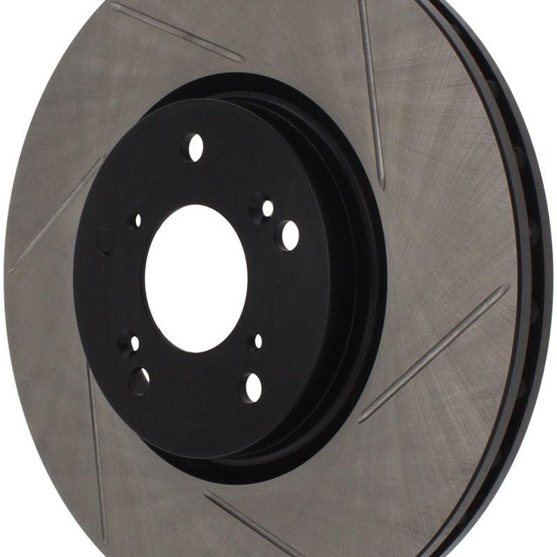 StopTech Power Slot Slotted 04-08 Accura TL (Brembo Caliper) Front Left Rotor-Brake Rotors - Slotted-Stoptech-STO126.40062SL-SMINKpower Performance Parts