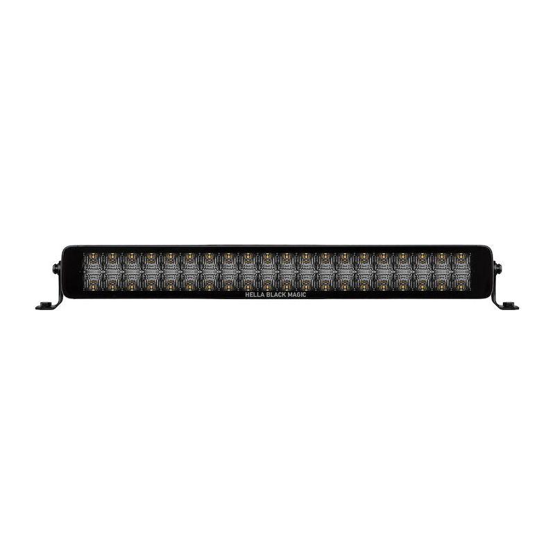 Hella Universal Black Magic 21in Double Light Bar - Driving Beam - SMINKpower Performance Parts HELLA358176401 Hella