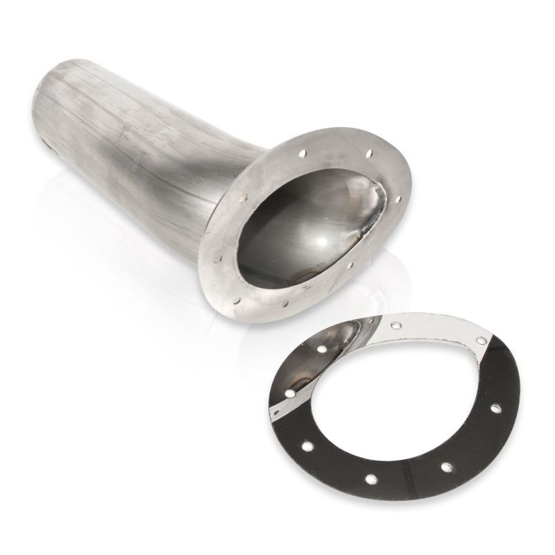 Stainless Works Teardrop Through-Body Tip (3.5in)-Tips-Stainless Works-SSWST2812-SMINKpower Performance Parts