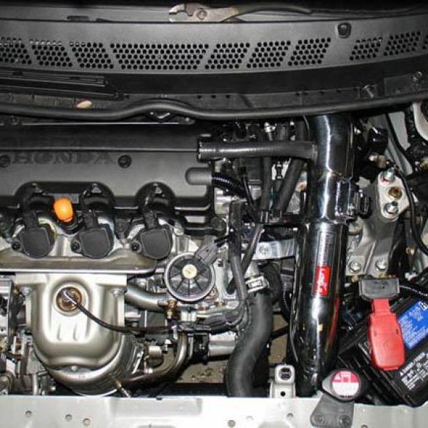 Injen 06-09 Civic Ex 1.8L 4 Cyl. (Manual) Polished Cold Air Intake-Cold Air Intakes-Injen-INJSP1569P-SMINKpower Performance Parts