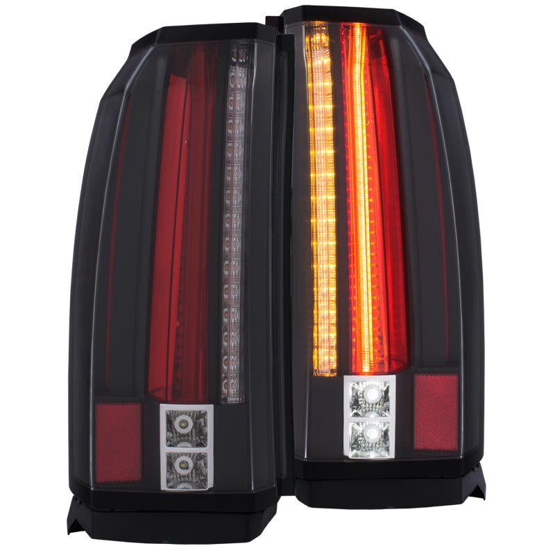 ANZO 2015-2017 GMC Yukon/Yukon XL LED Taillights Black-Tail Lights-ANZO-ANZ311275-SMINKpower Performance Parts