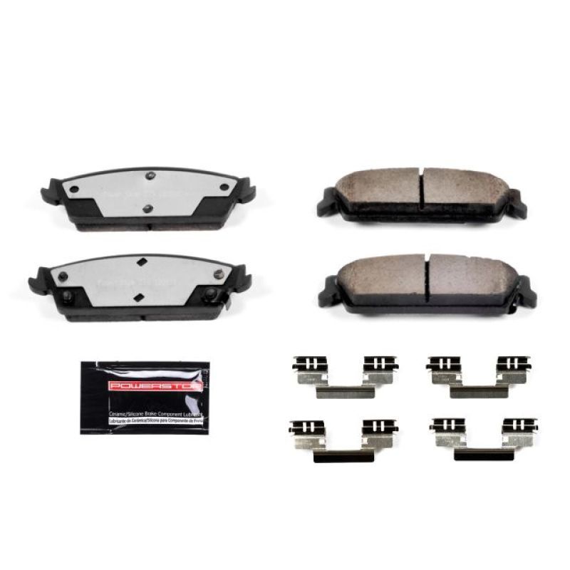 Power Stop 99-00 Cadillac Escalade Rear Z36 Truck & Tow Brake Pads w/Hardware - SMINKpower Performance Parts PSBZ36-1194 PowerStop