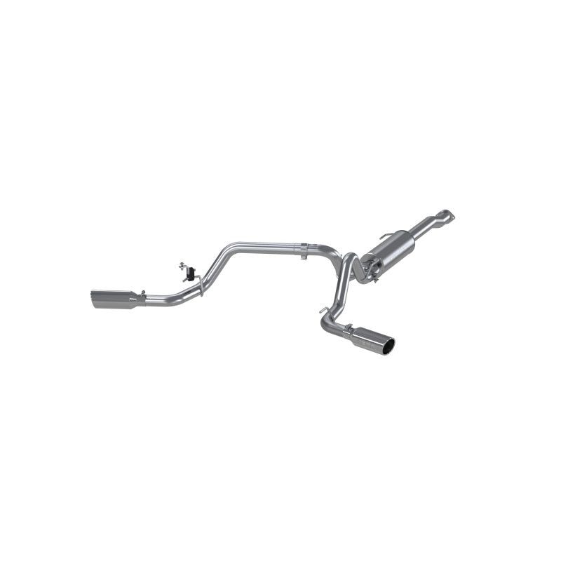 MBRP 2016 Toyota Tacoma 3.5L Cat Back Turn Down Style Aluminized Exhaust System-Catback-MBRP-MBRPS5339AL-SMINKpower Performance Parts