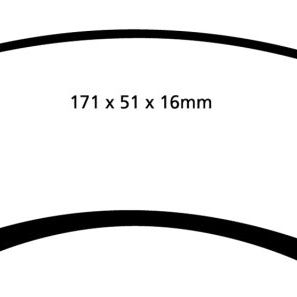 EBC 93-00 Aston Martin Virage 5.3 (PBR Caliper) Yellowstuff Front Brake Pads-Brake Pads - Performance-EBC-EBCDP41131R-SMINKpower Performance Parts