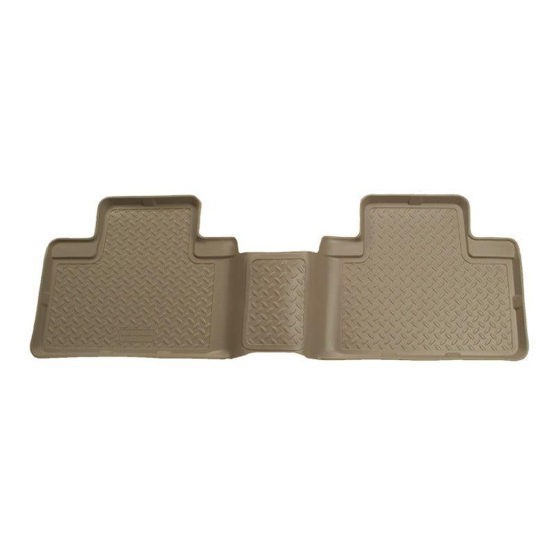 Husky Liners 01-06 Toyota Sequoia Classic Style 2nd Row Tan Floor Liners (One Piece Unit)-Floor Mats - Rubber-Husky Liners-HSL65553-SMINKpower Performance Parts