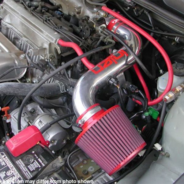 Injen 97-99 Toyota Camry L4 2.2L Black IS Short Ram Cold Air Intake - SMINKpower Performance Parts INJIS2020BLK Injen